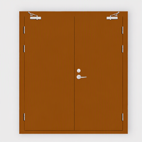 Porte en bois ignifugée certifiée norme américaine et canadienne, 20, 60, 90 minutes, pour les marchés des États-Unis et du Canada, projets hôteliers, d'hôtellerie et d'appartements