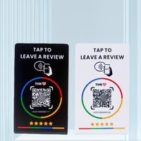 Support de révision NFC multilingue (allemand, français, espagnol) en PVC NFC215 – Support de révision par simple pression pour entreprises