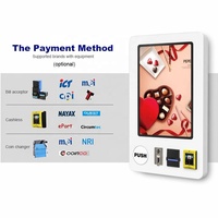 Mini distributeur automatique mural de cils avec paiement par code QR et gestion basée sur le cloud, compatible SDK