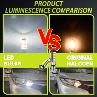 Ampoule LED Canbus T10 JIACHI ultra-lumineuse 3,5W, puce 3014, 78SMD, blanc, 12-24V, avec lentille, pour feux de recul et lampes de lecture
