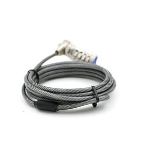 Chapado en cromo 4 combinación Digital para portátil Tablet cuña de bloqueo ranura para Cable de la computadora portátil de bloqueo - Product Image 3