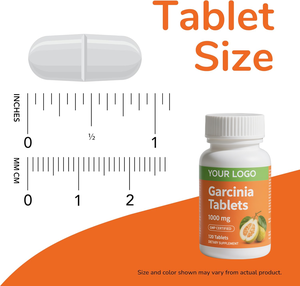 Private Label inulina da integratori di radice di cicoria 5 puro estratto di Garcinia Cambogia <span class=keywords><strong>compresse</strong></span> per la perdita di peso della salute - Product Image 3