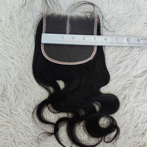 Letsfly Hair Extensiones de Cabello con Cierre de Encaje HD 4x4, 5x5 y 6x6, Cabello Humano de 16-24 Pulgadas, Color Natural, 10 Piezas, Venta al por Mayor de Fábrica - Product Image 5