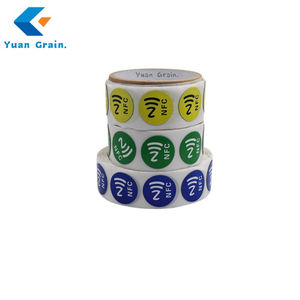 13.56mhz rfd nfc स्टिकर/लेबल/टैग कस्टम लोगो आइसो14443a प्रोटोकॉल nta213/215 चिप मिनी टैग होटल सदस्यता कार्ड भुगतान के लिए - Product Image 2