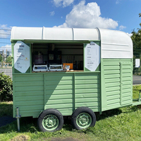 Nouvelle conception de restaurant mobile, kiosque de restauration rapide, stand de hot-dogs, glaces, snacks, café, camion de nourriture, remorque