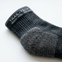 6 paires de chaussettes de sport de compression pour hommes, avec soutien de la voûte plantaire, respirantes, tricotées, athlétiques, pour la course (cheville, mollet, bas du pied)
