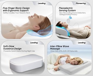<span class=keywords><strong>Almohada</strong></span> <span class=keywords><strong>Anti</strong></span>-<span class=keywords><strong>Ronquidos</strong></span> con Algoritmo <span class=keywords><strong>Inteligente</strong></span> de Sueño con IA - Product Image 3