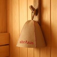 Gorro de Sauna de Fieltro Reciclado Verde al por Mayor con Logotipo Personalizado OEM ODM Directo de Fábrica para Baño de Vapor y Spa, Ideal para Banya Rusa