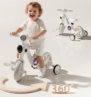 Vélo d'équilibre pour enfants de 3 à 6 ans, 12 pouces, avec pédales et roues d'apprentissage, pour garçons et filles