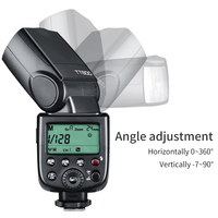 Flash para Cámara Godox TT600 2.4G Inalámbrico Speedlite + Transmisor X2T Disparador de Flash Inalámbrico para Canon Nikon Fujifilm
