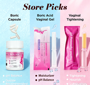 <span class=keywords><strong>Supositorios</strong></span> Vaginales de Ácido Bórico Naturals de 600 mg para el Equilibrio del pH, Salud Femenina, Bienestar Íntimo y Eliminación de Olores - Product Image 6