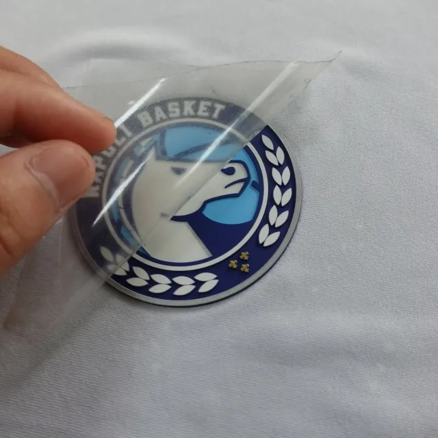 Customized Heat Transfer Printing Silicone Labels for T-Shirt Clothing