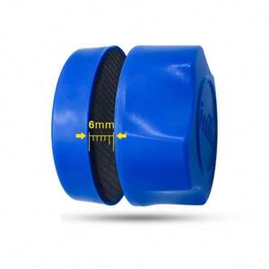 Brosse de Réservoir de poissons D'<span class=keywords><strong>aquarium</strong></span> Brosse Magnétique En Verre Flottant Algues Scraper Courbe En Verre Cleaner Mini Laveur Scratch-Livraison Aimant Outil - Product Image 4