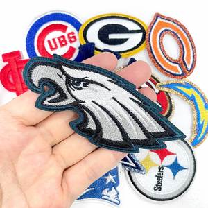 Patch brodé personnalisé sur le thème du sport, motif athlétique, appliqué thermocollant inspiré du sport pour vêtements et accessoires, vente en gros OEM - Product Image 3