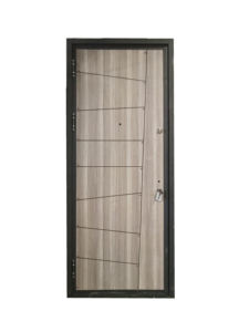 Puerta principal a prueba de ladrones de calidad de exportación TECHTOP, puerta exterior blindada de acero de doble capa para los mercados europeos - Product Image 3