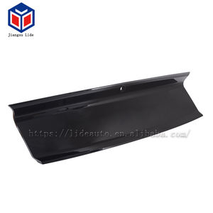 Accesorios para <span class=keywords><strong>coche</strong></span>, pintura de Piano, placa de <span class=keywords><strong>matrícula</strong></span> trasera negra para 2015 + Ford Mustang - Product Image 3