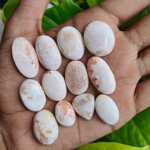 Lote <span class=keywords><strong>de</strong></span> Cabujones <span class=keywords><strong>de</strong></span> Gemas <span class=keywords><strong>de</strong></span> Hessonita Certificadas, Piedras Pulidas para Joyería, Multicolor Claro, 172CT, Gemas Naturales Sueltas - Product Image 6