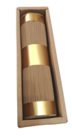 Palo de madera con dobladillo para incienso, vara de sándalo tibetano a medida para incienso natural