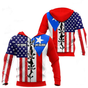 Sudadera con Capucha Personalizada de Fábrica de Alta Calidad para Estados Unidos, México, Guatemala, Puerto Rico, Honduras, El Salvador, Nicaragua - Product Image 4