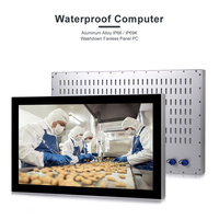 Tablette industrielle Intel I5/i7/i9 de 12e génération IP66/IP69K, panneau capacitif étanche, ordinateur industriel tactile tout-en-un