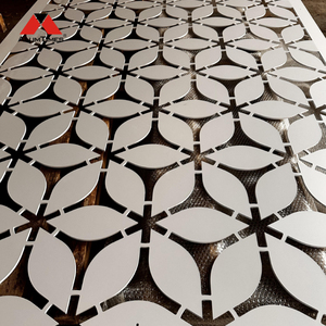 Alumtimes Lasercut Façade extérieure en aluminium Panneaux de revêtement mural Rideau acoustique imperméable Style arabe <span class=keywords><strong>Mashrabiya</strong></span> - Product Image 3