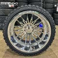 Jantes FANXI Concave Polish 24x12 26x12 8 trous pour Ford F150 F250, camion de levage 22x12 22x10 20x10 6x139.7 pour Ram GMC Denali 1500