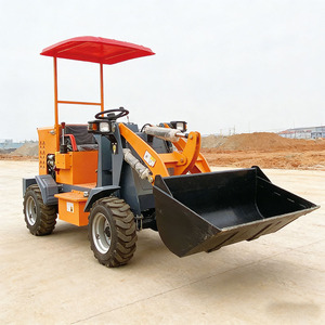 מכירה לוהטת של טיניו, מיני מעמיס חשמלי 400 ק\\\"ג 800 ק\\\"ג עם כף של 0.2 מ³, יעילות גבוהה לשימוש ביתי, גינון ויערנות - Product Image 1