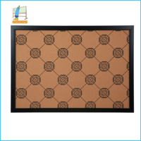 Tablero de Corcho con Marco de MDF Ohsung, con Impresión de Mapa
