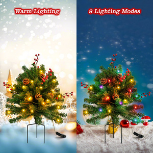 Luces LED para Ramas de Árbol de Navidad, Decoración Cónica para Árbol de Navidad, Suministros de Decoración para el Hogar y el Jardín - Product Image 4