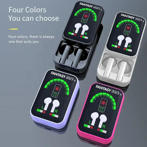 หูฟังไร้สาย <span class=keywords><strong>K15PRO</strong></span> TWS ลดราคาสุดคุ้ม กำลังขับสูง ฝาปิดแบบเลื่อน คุณภาพเสียงเยี่ยม ENC ไฟ LED แสดงสถานะ ชิปเซ็ต JL แบตเตอรี่ใช้งานได้นานพิเศษ - Product Image 6