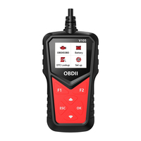 Escáner de Códigos OBD2 para Auto con Pantalla TFT, Lector de Códigos de Error y Probador de Batería, 1 Año de Garantía