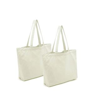 Sac fourre-tout en coton de haute qualité personnalisé avec votre propre logo, sac de shopping en tissu, sac à main en coton - Product Image 3