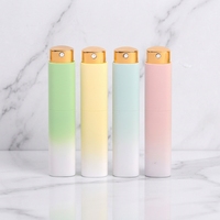 Flacon de parfum rechargeable 10 ml, mini flacon de parfum rechargeable à visser, atomiseur, emballage pour huile essentielle