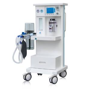 Station de travail spécialisée de machine d'anesthésie d'équipement de salle d'opération d'hôpital MJ-560B1 avec la construction durable en métal d'évaporateur - Product Image 1