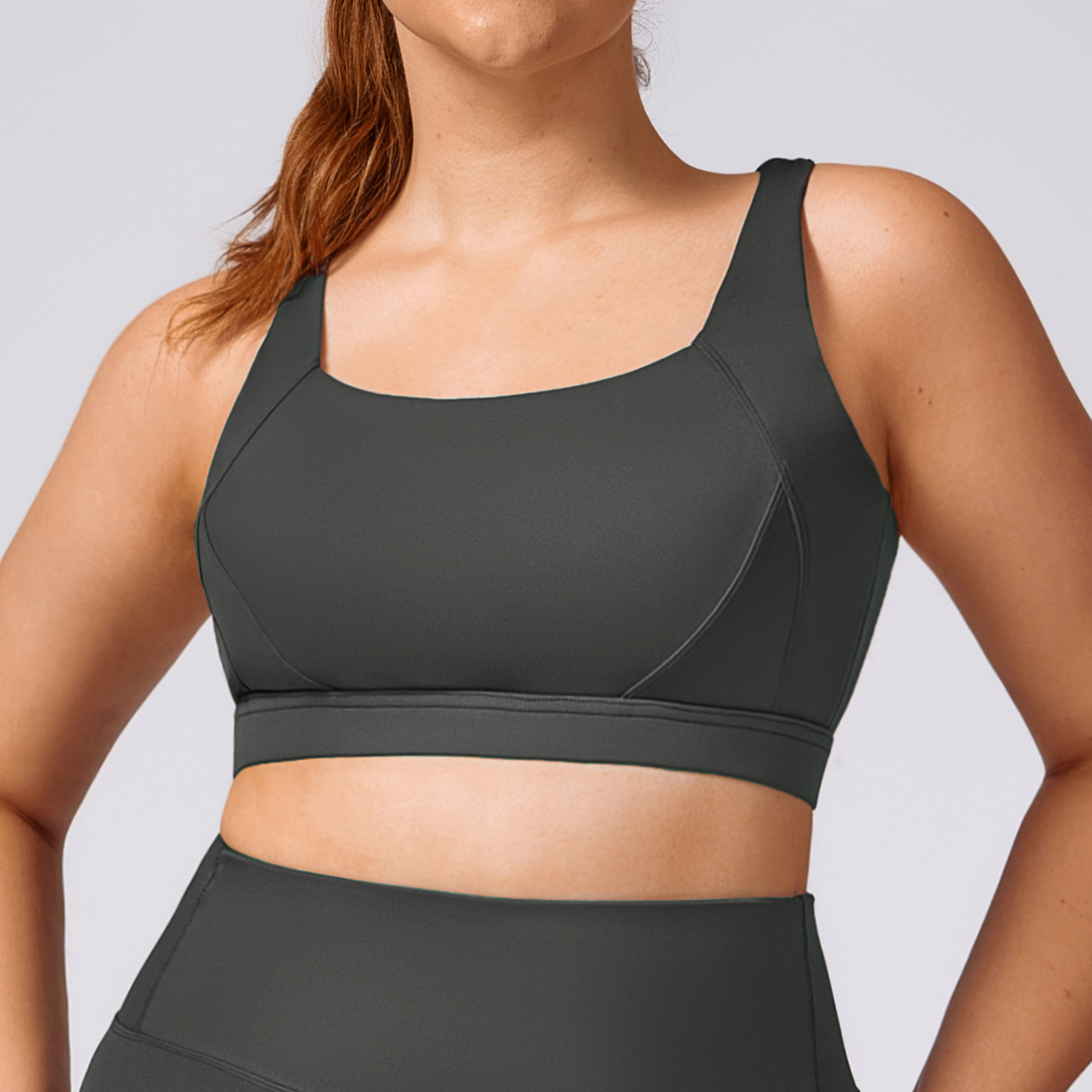 Dark Gray--Bra