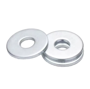 Rondelle plate DIN 125 type A/B en acier au carbone/acier inoxydable M3-M36, usine chinoise, joint métallique, <span class=keywords><strong>cales</strong></span>, <span class=keywords><strong>amortisseur</strong></span> de chocs - Product Image 4