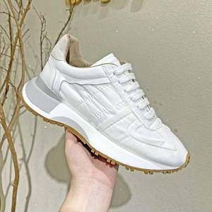High Quality Women's Winter Casual <b>Walking</b> Shoes Thick Soled Chunky Sneakers Breathable Fashionable Height Increasing White - Product Image 2