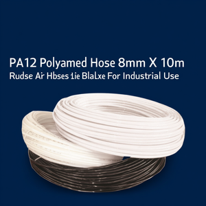Ttake Tuyau d'air en polyamide PA12 8mm x 10m Blanc/Noir Service de découpe Modèle SP000102060080N pour usage industriel - Product Image 3