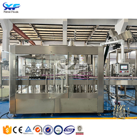 Ligne de production automatique de jus de fruits RCGF40-40-10Fully 17000/phb machine de remplissage complète de jus d'orange de bouteille PET