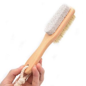 Hot Selling 2 in 1 Foot Massage Cleaning Brush with Pumice - Product Image 5