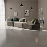 Großhandelsangebot 45D Hochelastisches Komprimiertes Sofa - 70% Frachtsparendes Nordisches Modulares Chaiselongue Modernes Schlafzimmermöbel