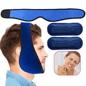 Compresa fría para mandíbula y cabeza, terapia de frío para después de cirugía, compresa fría/calefactora para mentón, alivio de dolores de cabeza - Product Image 5