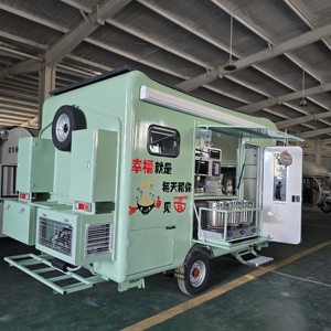 Mini Caravana Blanca de Lujo, Caravana Plegable Económica, Remolques de Caravana Plegables, Caravana Grande Móvil en Venta en Emiratos Árabes Unidos - Product Image 2