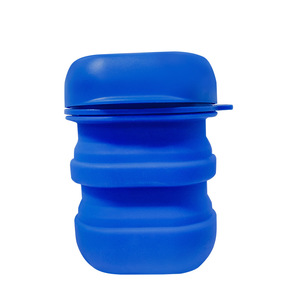 Yu Tai Portable Soap Dish With Lid Self Drain Round Plastic Travel Soap Box For Business Trips - Product Image 1