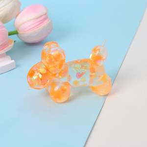 Wholesale Maltose New Design Pentagon <b>Glitter</b> Balloon Dog Squeeze Stress Relief Toy Squeeze Stress <b>Ball</b> Classic Birthday Gift - Product Image 5