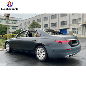 Kit Carrozzeria Stile MAY per Mercedes Classe <span class=keywords><strong>S</strong></span> <span class=keywords><strong>W222</strong></span> 2014-2020 a W223 2024, Kit Completo di Aggiornamento Esterno Auto in PP, Paraurti e Cofano - Product Image 6