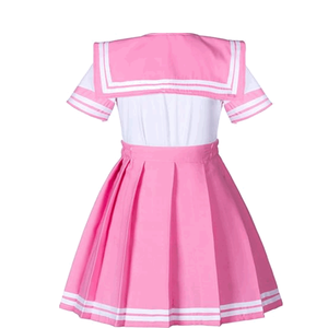 Costumes de cosplay Astolfo sur mesure, ensembles roses d'uniformes scolaires de <span class=keywords><strong>marin</strong></span> pour filles japonaises, pour Halloween - Product Image 4