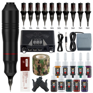 Hot Sale Portable <b>Electric</b> Tattoo Pen Device Semi Permanent Makeup Machine <b>Kit</b> for Body Art Artists - Product Image 1