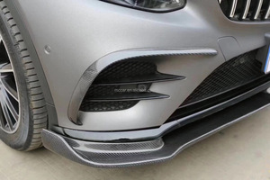 Lèvre avant en Fiber de carbone Style Fd Spoiler avant Fibre de menton Modèle sportif pour <span class=keywords><strong>Mercedes</strong></span>-Benz W253 Glc260 Glc300 Glc43 <span class=keywords><strong>Amg</strong></span> 16-19 - Product Image 4