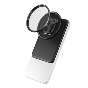 Soporte de filtro de teléfono de montaje de filtro de teléfono magnético de 6,1 pulgadas con reemplazo de filtro de difusión negro 1/2 de 67mm - Product Image 5
